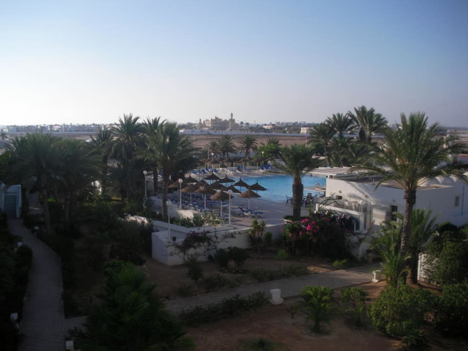Blick von unserem Balkon Calimera Yati Beach