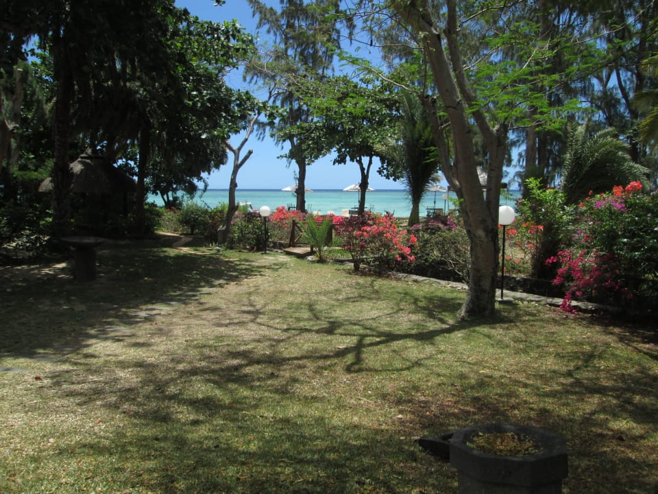 Weg zum Hotel-Strand Hotel Les Lataniers Bleus
