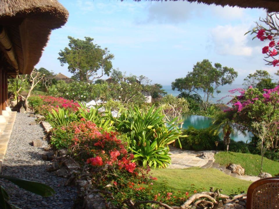 Restaurantausblick Four Seasons Resort Bali at Jimbaran Bay