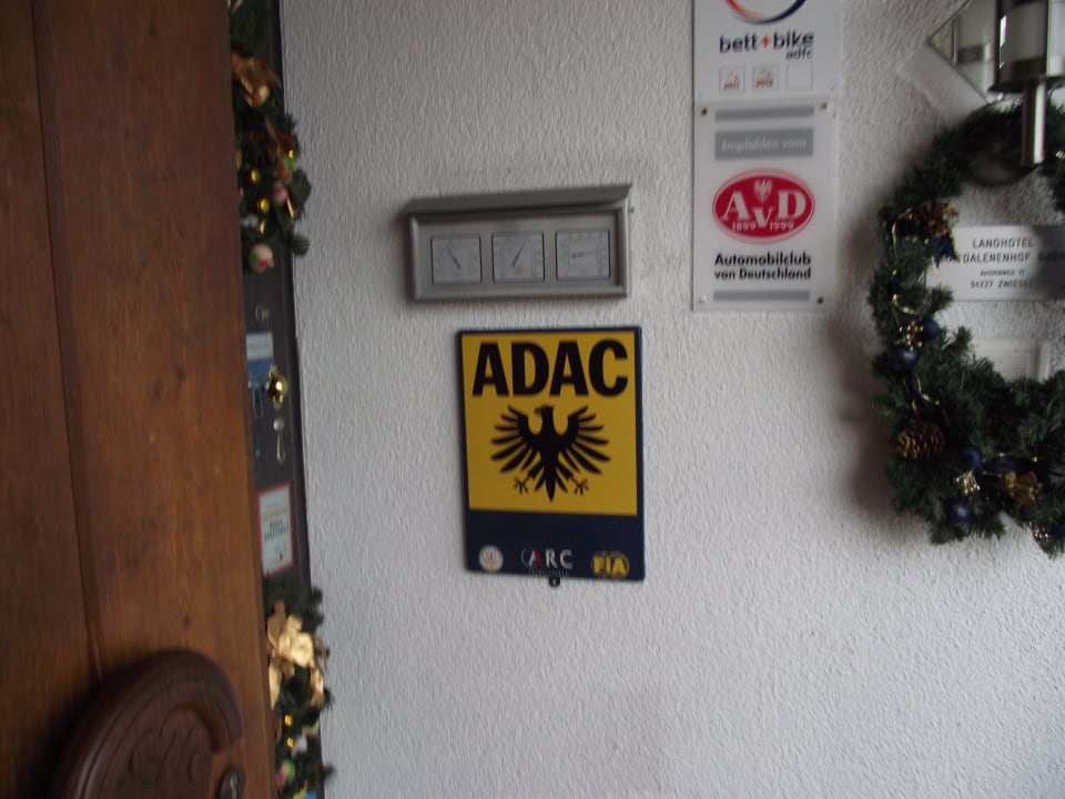 Eingang Landhotel Magdalenenhof