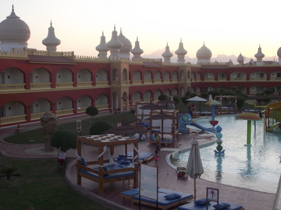 Ausblick vom Zimmer Pickalbatros Alf Leila Wa Leila Resort - Neverland Hurghada