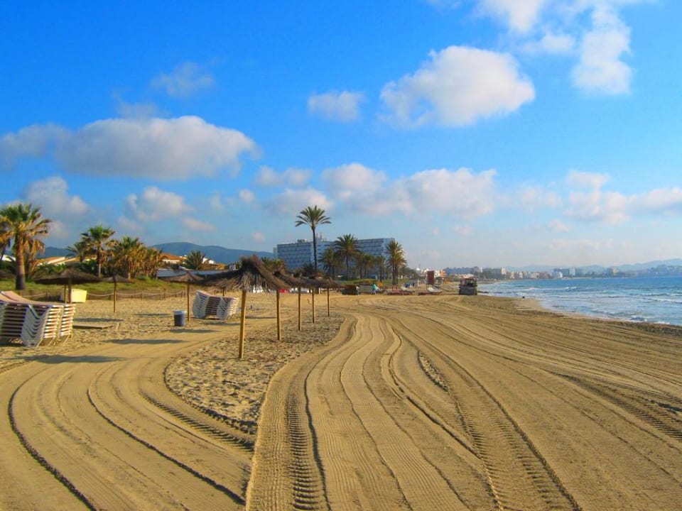 Strand nach der Reinigung Grand Palladium White Island Resort & Spa