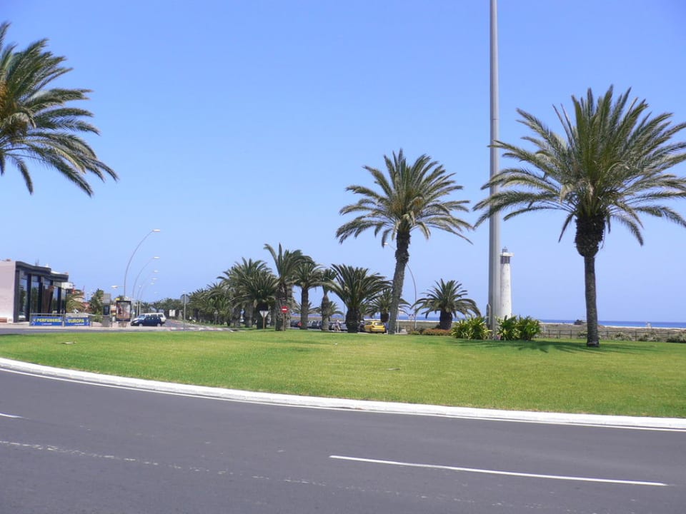 Strasse zum Hotel Hotel Riu Palace Jandia