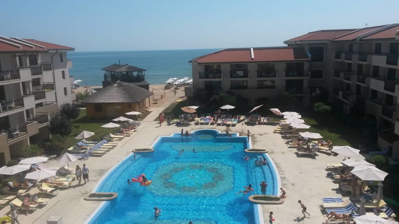 Ausblick vom Balkon HVD Clubhotel Miramar