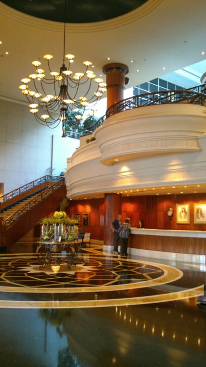 Beeindruckende Lobby The Bristol Hotel Dubai