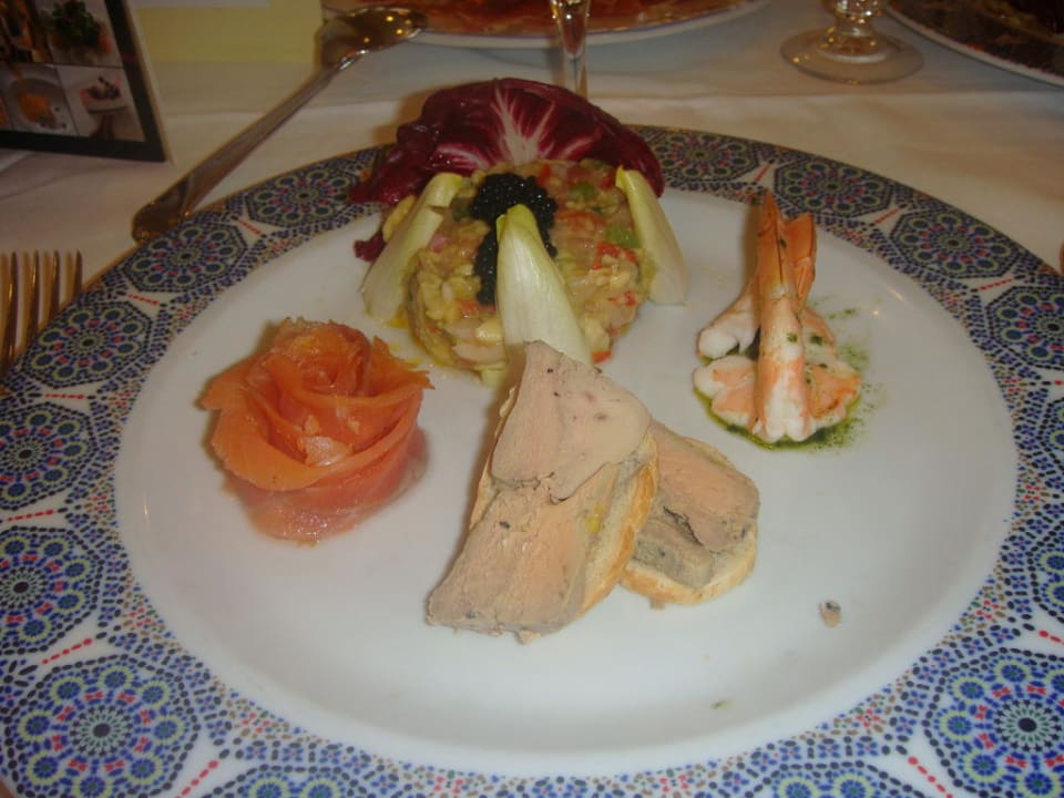 Ein super-leckerer Vorspeisenteller! Hotel Riu Palace Maspalomas Adults Only