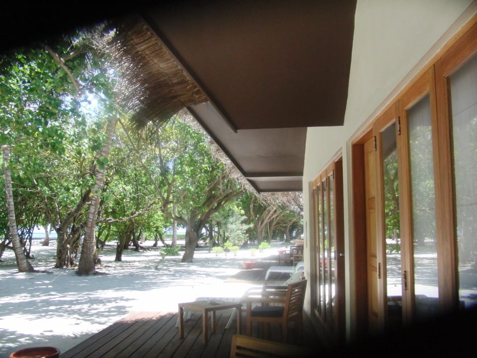 Blick vom Bungalow Adaaran Select Hudhuran Fushi - Premium All Inclusive