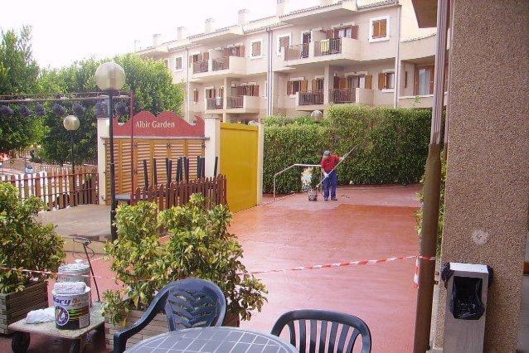 Malarbeit 2 in der Saison Albir Garden Hotel Albir Garden