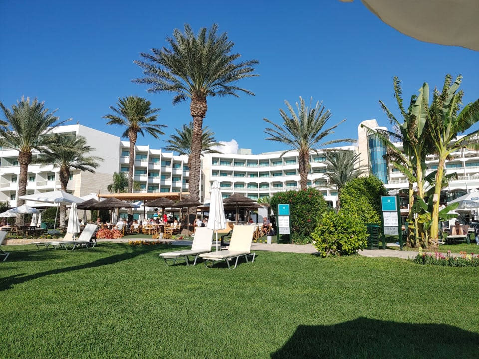 Gartenanlage Constantinou Bros Athena Beach Hotel