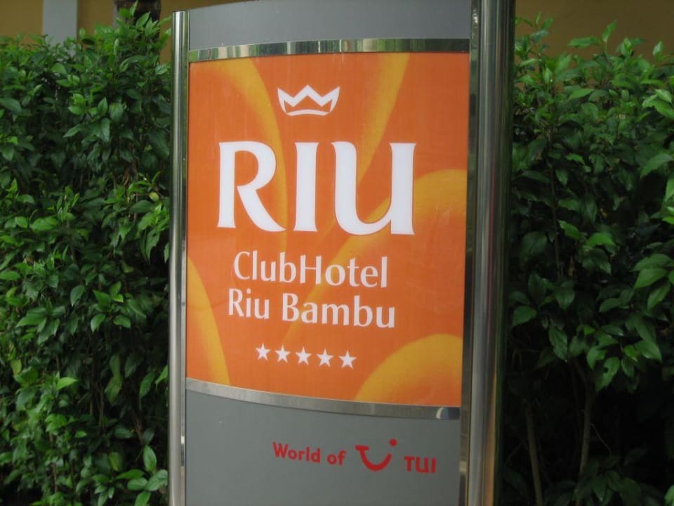 Es regnet Hotel Riu Bambu