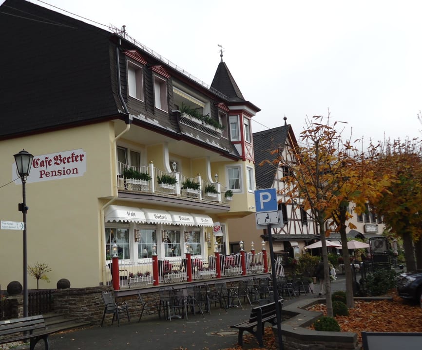 Außenansicht Café-Pension Becker