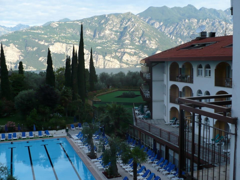 Pohled z hotelového pokoje Hotel Majestic Palace