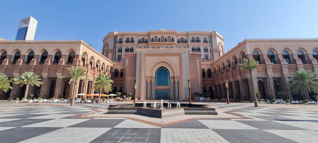 Außenansicht Emirates Palace Mandarin Oriental