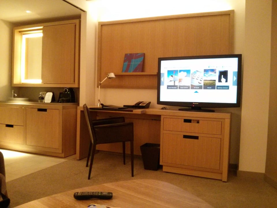 Blick von der Sitzecke Conrad New York Downtown