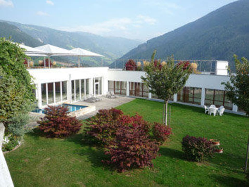 Ausblick von der Terrasse Das Mühlwald - Quality Time Family Resort