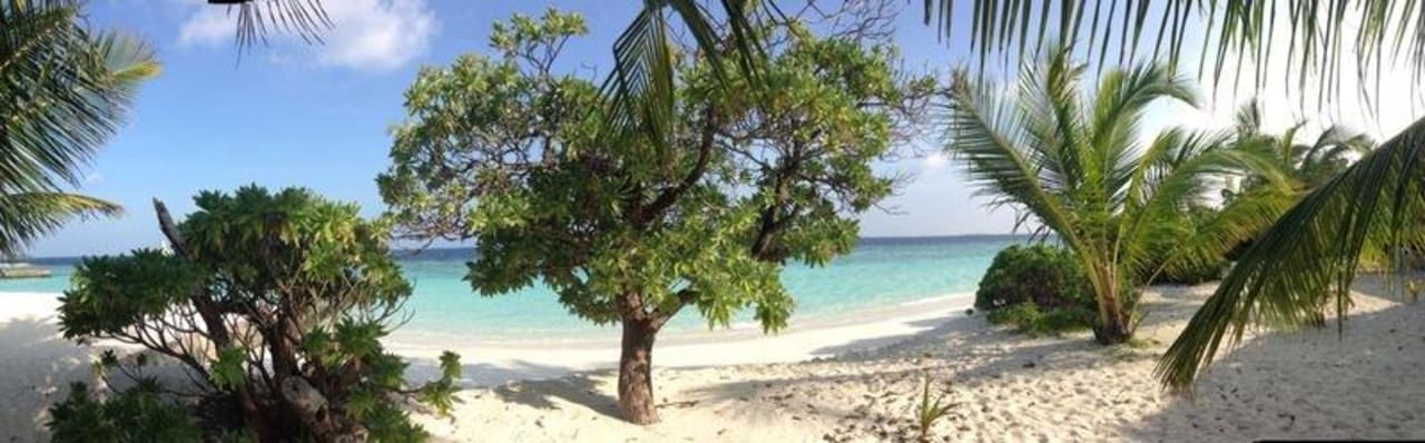 Panoramafoto Sandstrand Adaaran Select Meedhupparu Island Resort - Premium All Inclusive