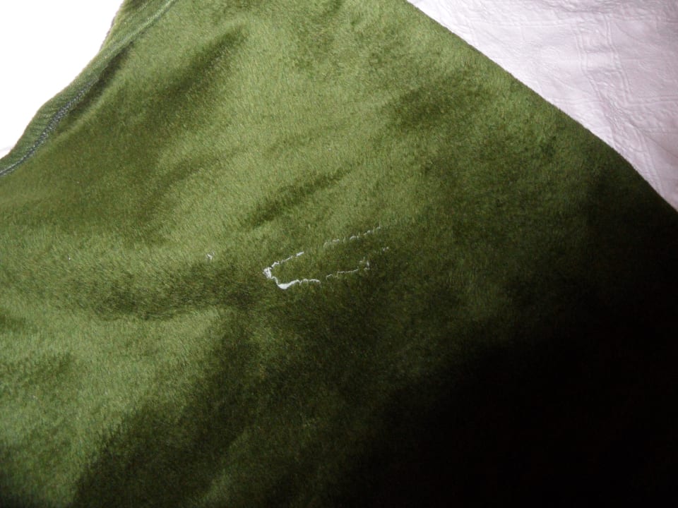 Diese Decke wurde nicht gewechselt Gardenia Hotel