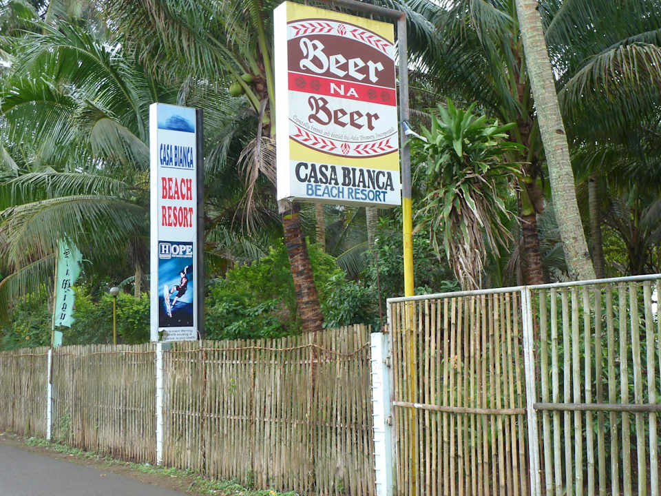 Eingangsbereich Hotel Casa Bianca