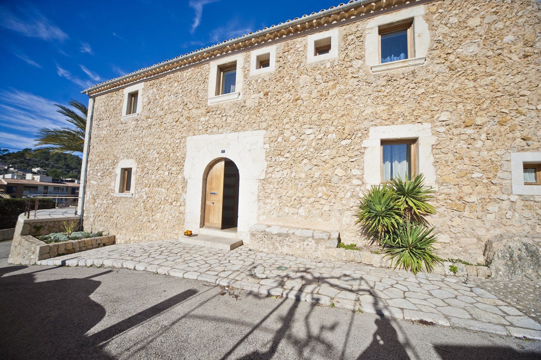 Beautiful facade of Petit Hotel Son Arnau Petit Hotel Son Arnau