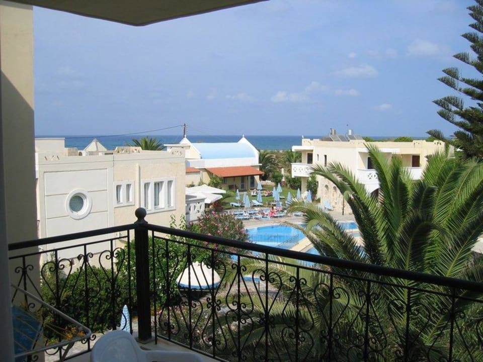 Blick vom Zimmer Kastalia Village & Saint Nikolas Hotel