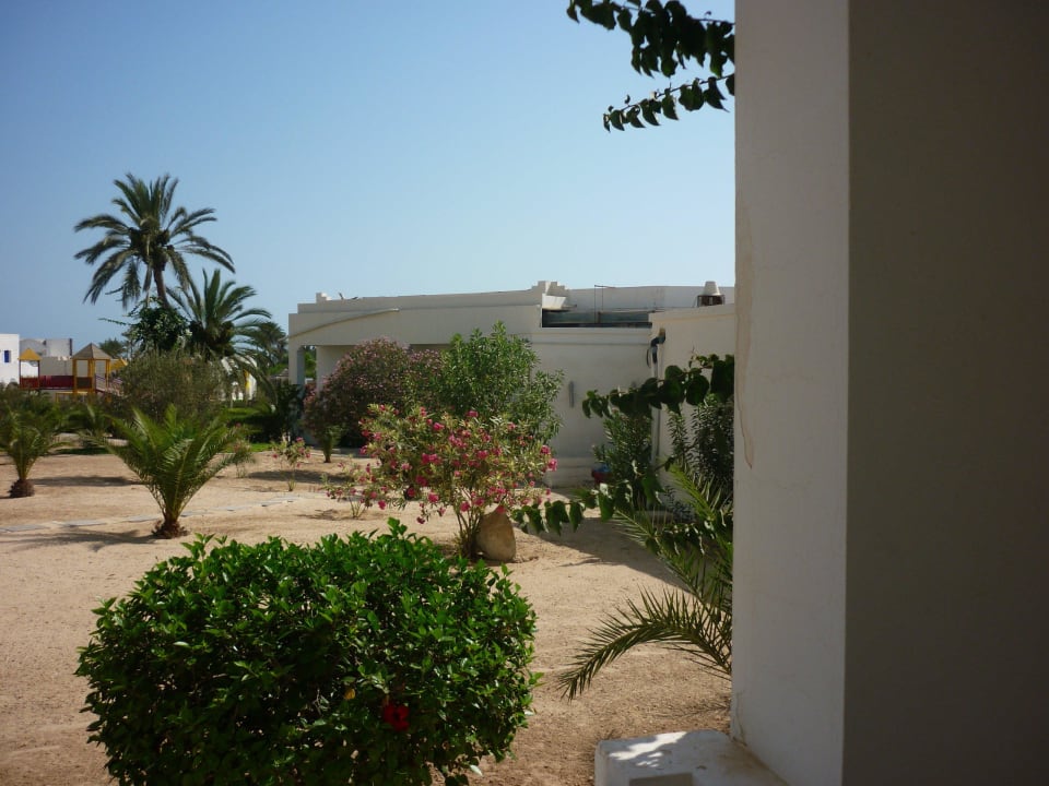Ein Blick aus unserem Zimmer Djerba Sun Beach Hotel & Spa