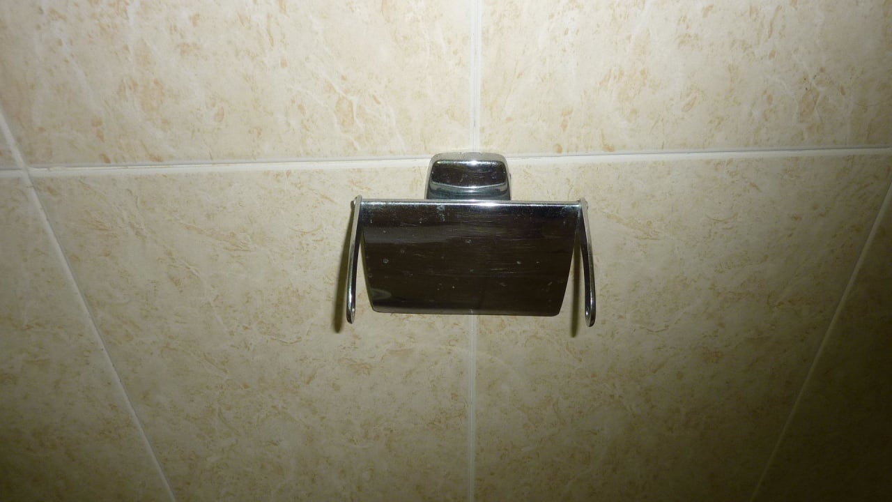 Defekter Papierhalter FERGUS Club Carema Splash