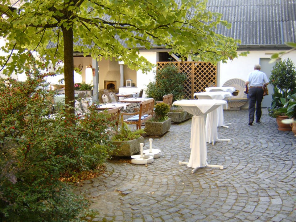 Innenhof Hotel Freimühle
