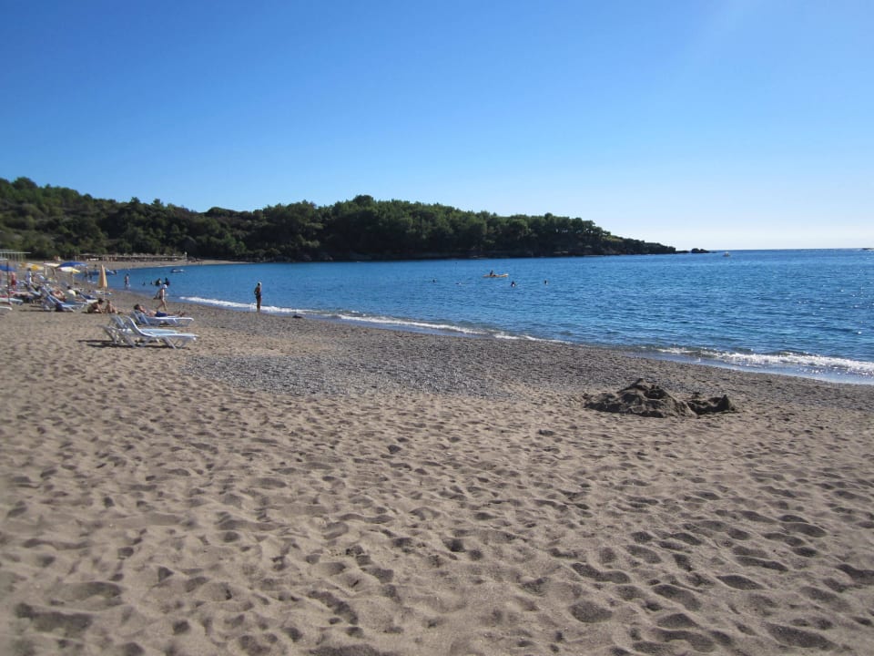 Der schöne gepflegte Strand Arycanda Kirman Premium