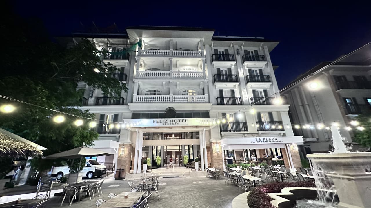 Außenansicht Feliz Hotel Boracay