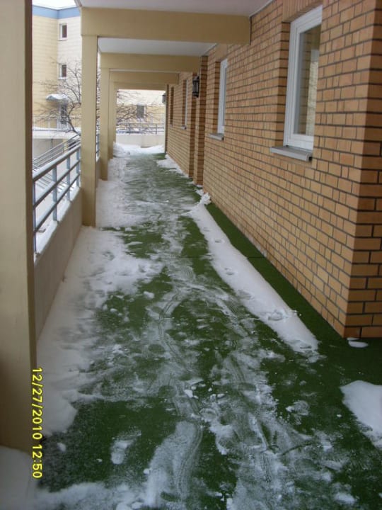 Zugangsflur - Außenbereich Ferienwohnungen Ferienpark Weissenhäuser Strand