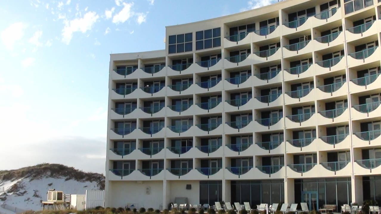 Ansicht vom Strand her Holiday Inn Express Pensacola Beach
