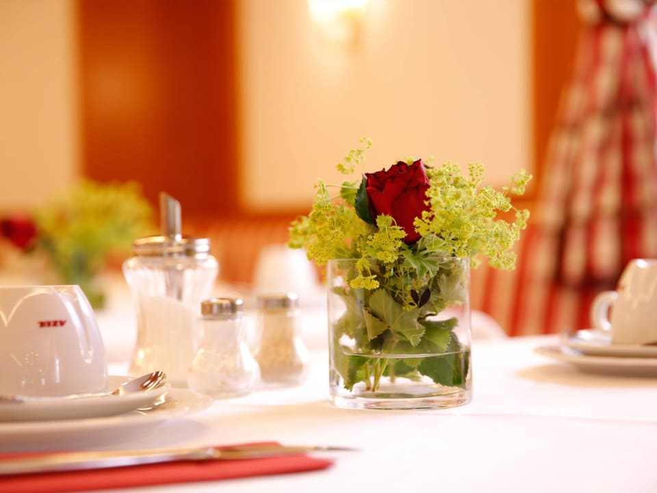 Gedeckter Frühstückstisch Landhotel Mohren