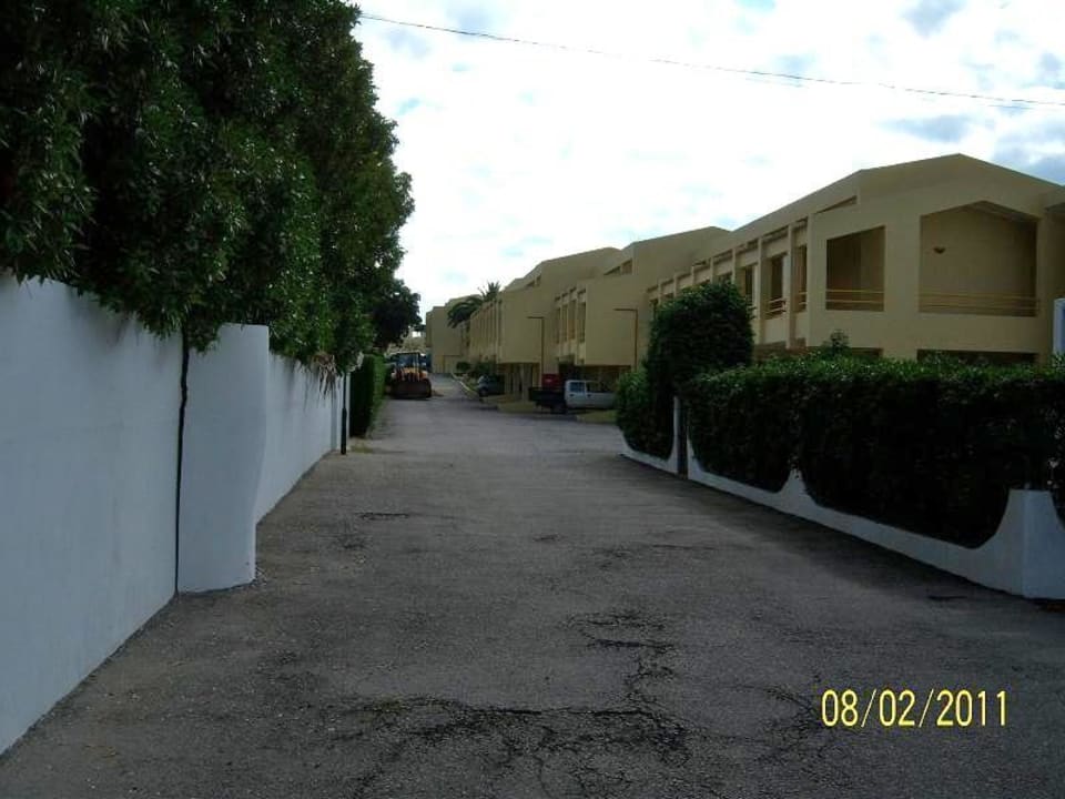 Hof von Hinten gesehen Hotel Pinhal do Sol