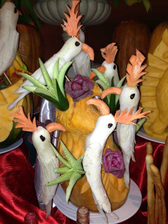 Büffet Deko The Grand Hotel Sharm El Sheikh