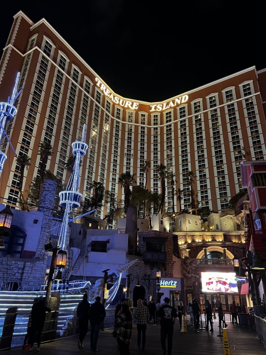 Außenansicht Treasure Island - TI Las Vegas Hotel & Casino