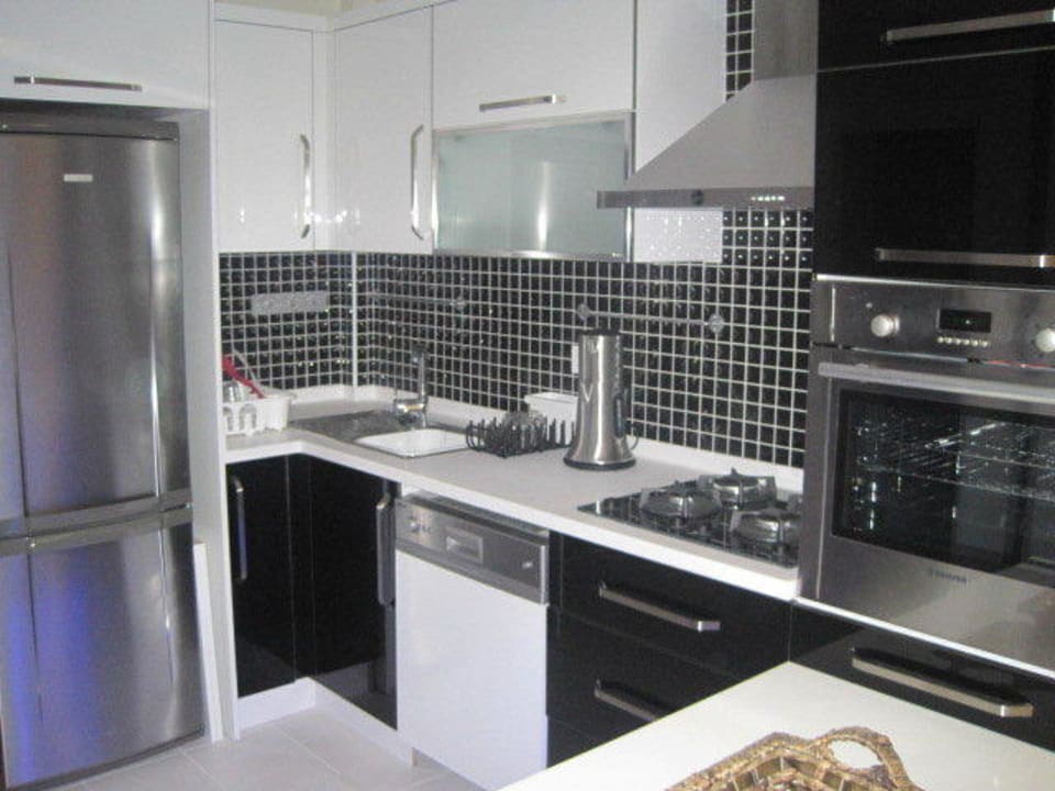 Kitchen Apartments Antalya Port Flats