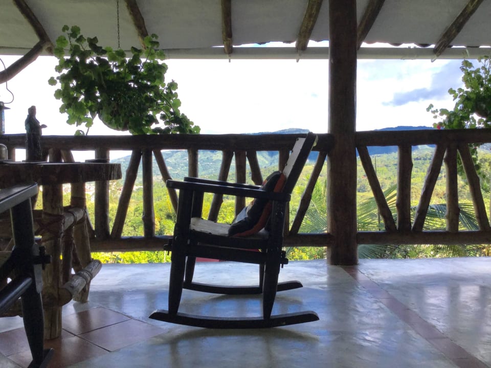 Ausblick von der Veranda Akawanka Lodge