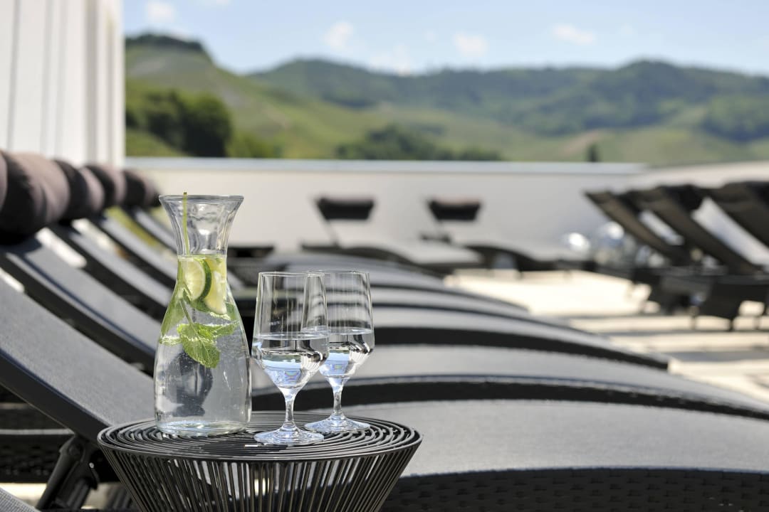 Sonnenterrasse im Spa Bereich Hotel Ritter Durbach