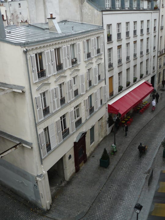 Ausblick zur Straße Hotel Moris Grands Boulevards