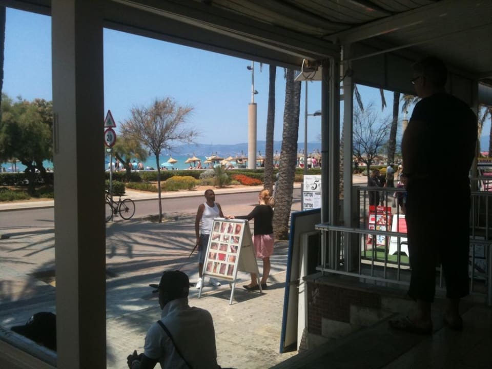 Blick auf den Strand Myseahouse Flamingo - Adults only