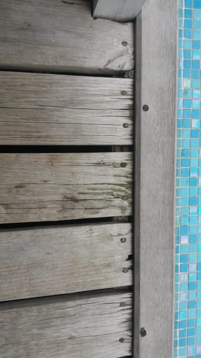 Bodendielen auf der Terrasse Cocobay Resort Antigua - Adults only