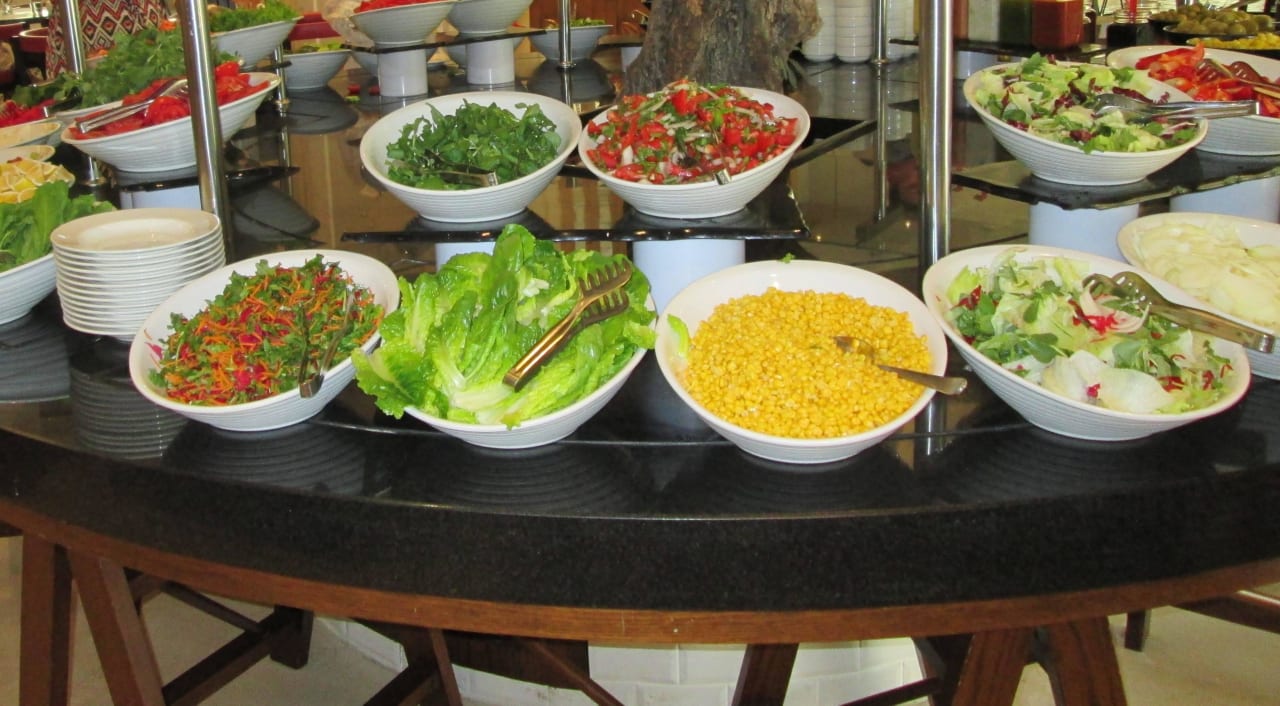 Ein kleiner Teil vom Salatbuffet IC Hotels Green Palace