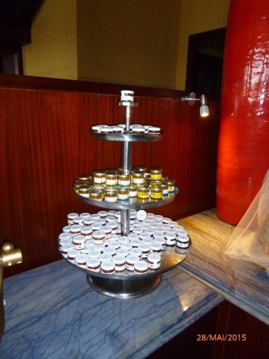 Frühstück: hier Marmerlade und Honig Le Meridien Ile Maurice