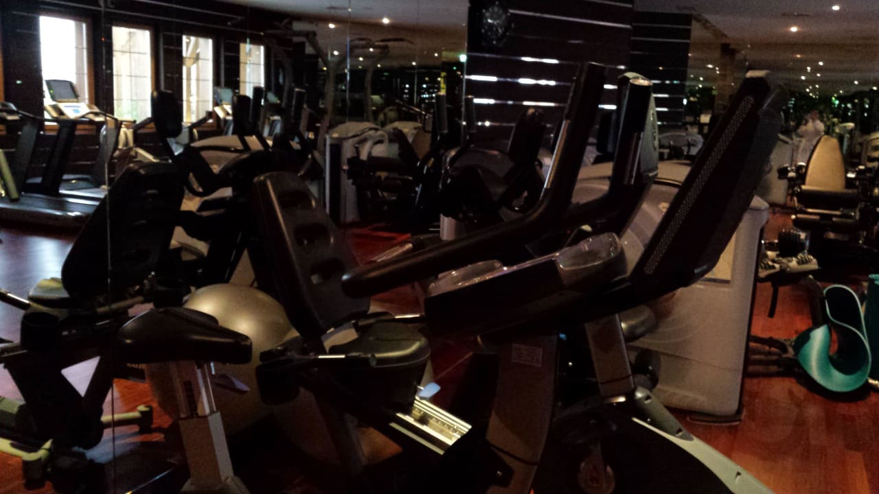 Fitnessraum, von mir nicht benutzt Chalet RoyAlp Hotel & Spa