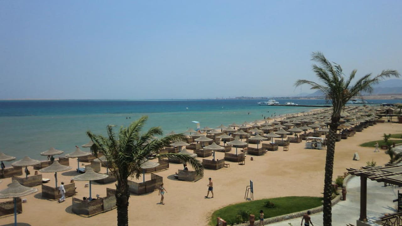 Ausblick vom Zimmer Imperial Shams Abu Soma