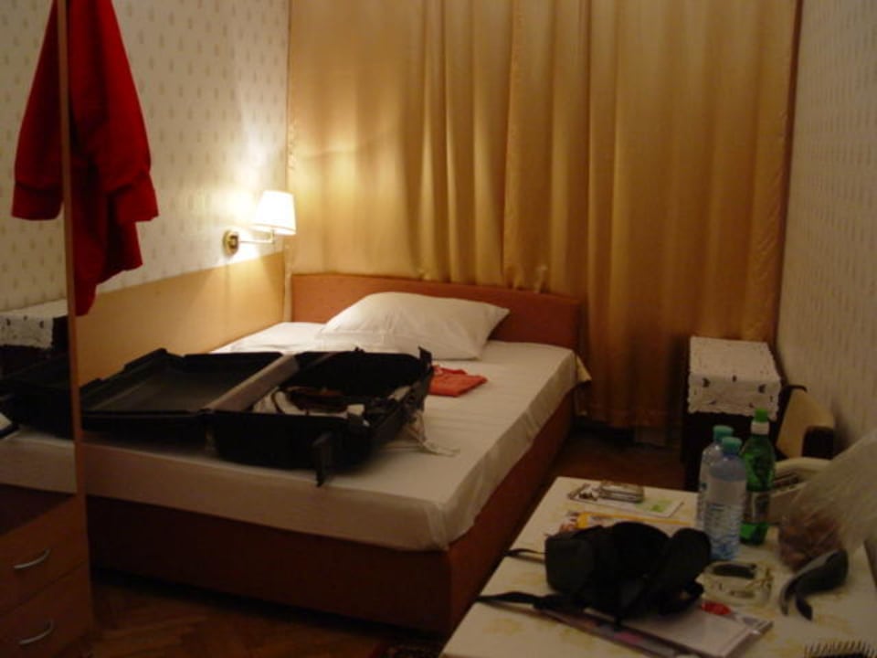 Blick ins Zimmer Hotel Pension Andreas