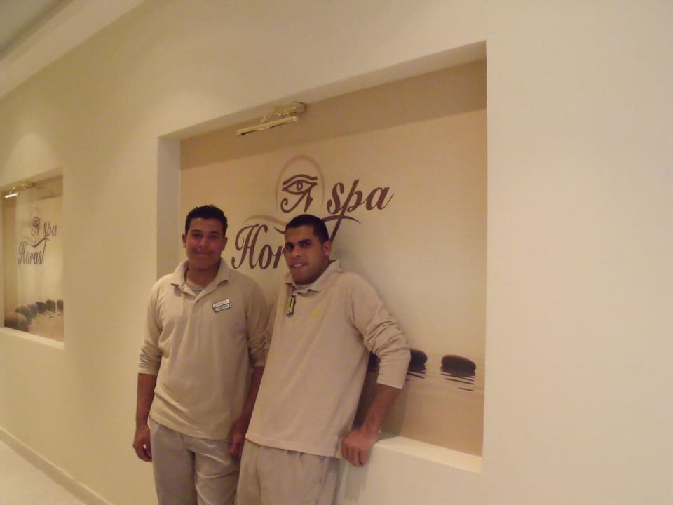 Saubermänner im Spa Imperial Shams Abu Soma