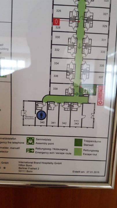 Lageplan Dorint Hotel Bonn