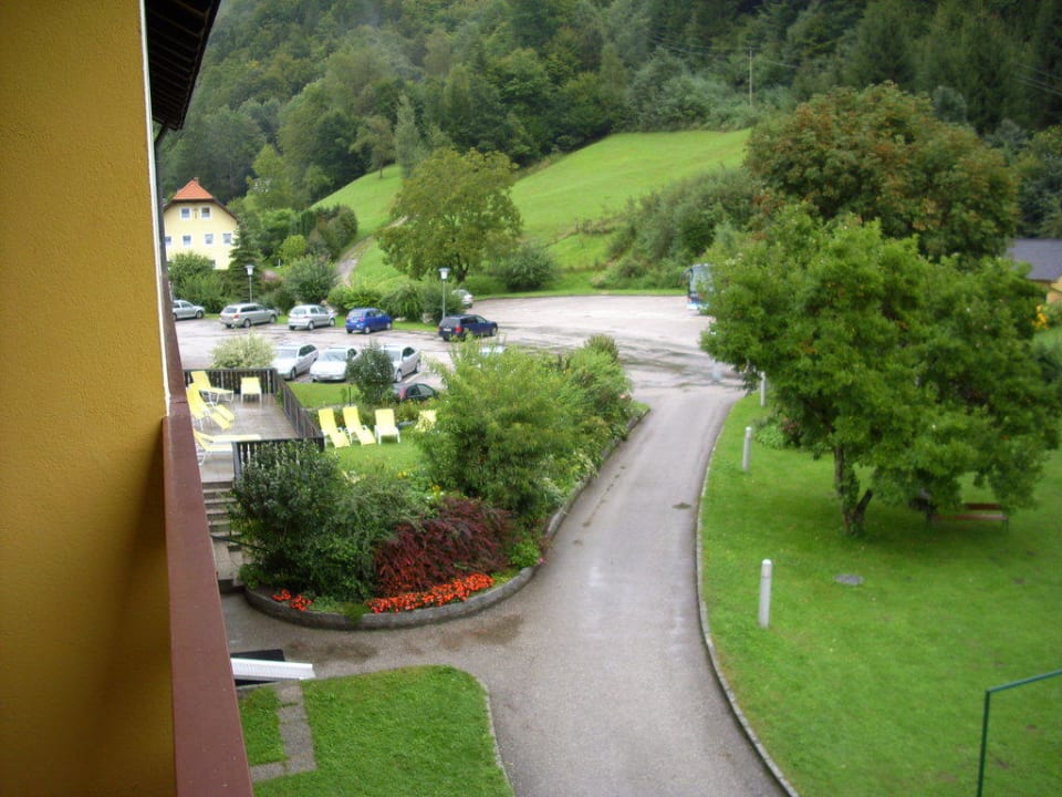 vom Zimmer zur Landseite Riverresort Donauschlinge