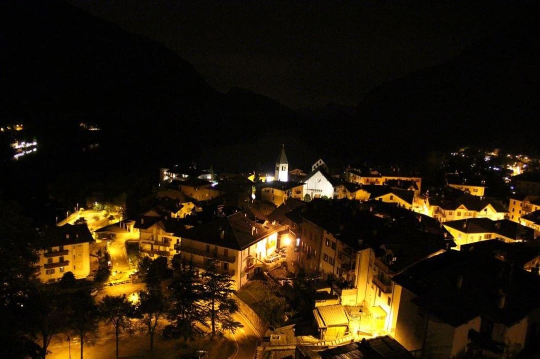 Blick vom Balkon Hotel Londra